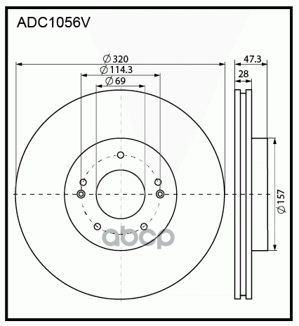 ALLIED NIPPON ADC1056V