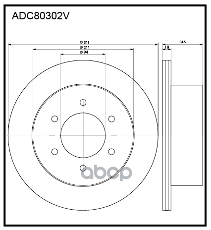 ALLIED NIPPON ADC80302V