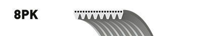 GATES 8PK2513